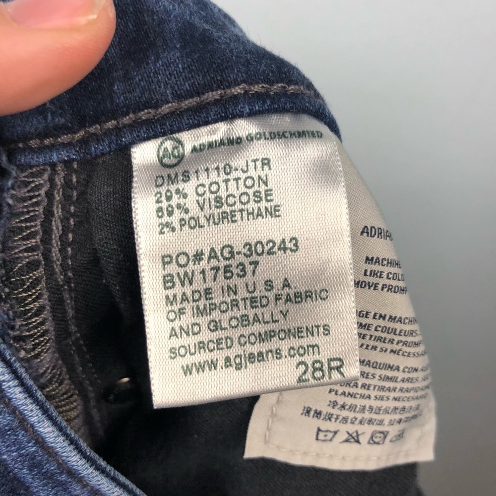 AG the stilt cigarette skinny jeans - Picture 7 of 8